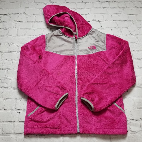 The North Face Other - The North Face Oso Fleece Pink Hoodie Jacket Girls